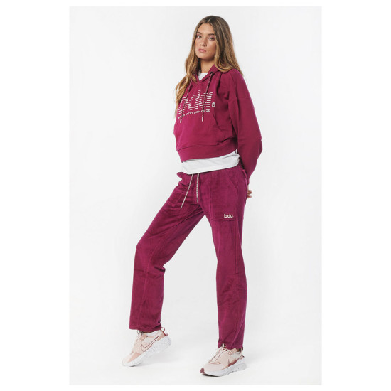 Bodyaction Γυναικείο φούτερ Oversized Cropped Hoodie